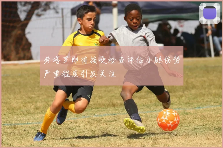 劳塔罗即将接受检查评估小腿伤势严重程度引发关注